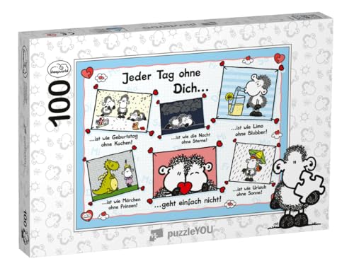 puzzleYOU: Puzzle 100 Teile „Jeder Tag ohne Dich… geht einfach Nicht!“ puzzleYOU: Puzzle 100 Teile „Jeder Tag ohne Dich… geht einfach Nicht!“ von puzzleYOU