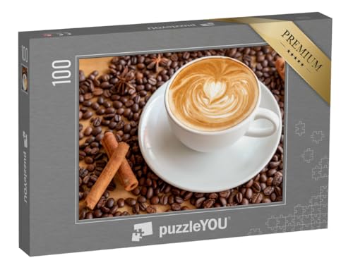 puzzleYOU: Puzzle 100 Teile „Kaffee mit Kaffeebohnen“ puzzleYOU: Puzzle 100 Teile „Kaffee mit Kaffeebohnen“ von puzzleYOU