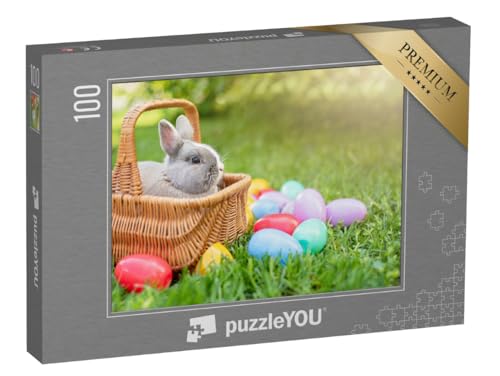 puzzleYOU: Puzzle 100 Teile „Kleines Kaninchen im Ostereierkorb“ – aus der Puzzle-Kollektion Festtage puzzleYOU: Puzzle 100 Teile „Kleines Kaninchen im Ostereierkorb“ – aus der Puzzle-Kollektion Festtage von puzzleYOU