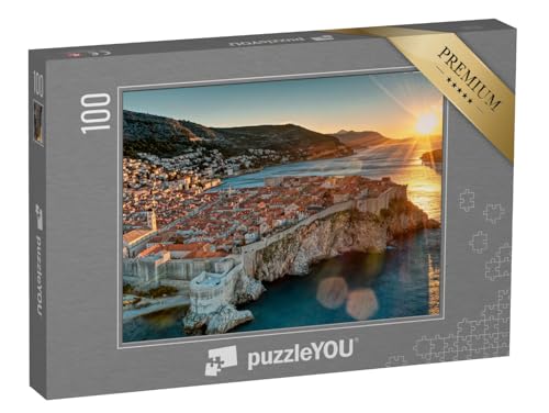 puzzleYOU: Puzzle 100 Teile „Kroatien Dubrovnik“ – aus der Puzzle-Kollektion Dubrovnik, Europäische Städte von puzzleYOU