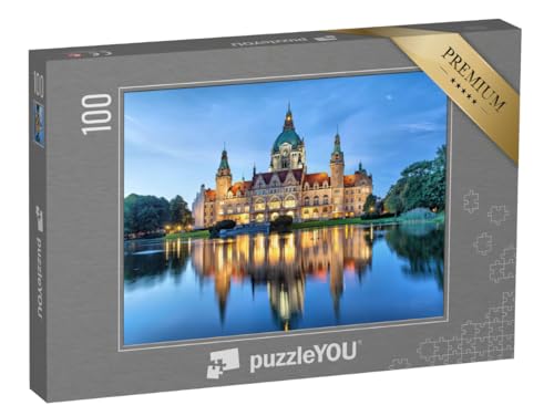 puzzleYOU: Puzzle 100 Teile „Neues Rathaus von Hannover, Niedersachsen, Deutschland“ puzzleYOU: Puzzle 100 Teile „Neues Rathaus von Hannover, Niedersachsen, Deutschland“ von puzzleYOU
