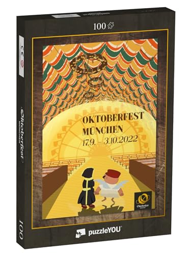 puzzleYOU: Puzzle 100 Teile „Oktoberfest™ 2022 JAHRESMOTIV“ von puzzleYOU