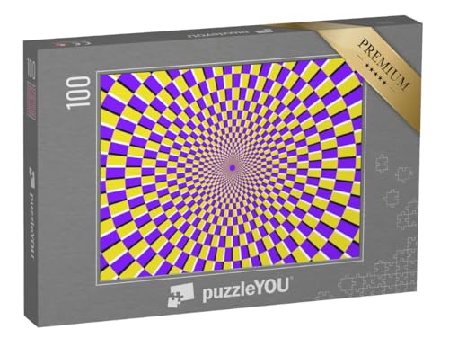 puzzleYOU: Puzzle 100 Teile „Optische Illusion: Psychedelische Spirale“ puzzleYOU: Puzzle 100 Teile „Optische Illusion: Psychedelische Spirale“ von puzzleYOU