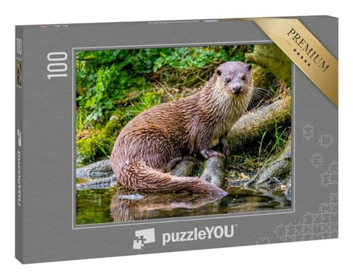 puzzleYOU: Puzzle 100 Teile „Otter“ von puzzleYOU