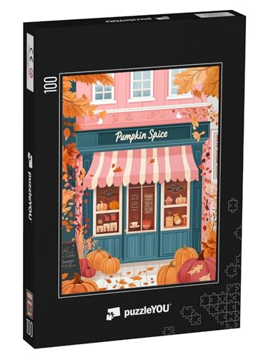 puzzleYOU: Puzzle 100 Teile „Pumpkin Spice“ von puzzleYOU