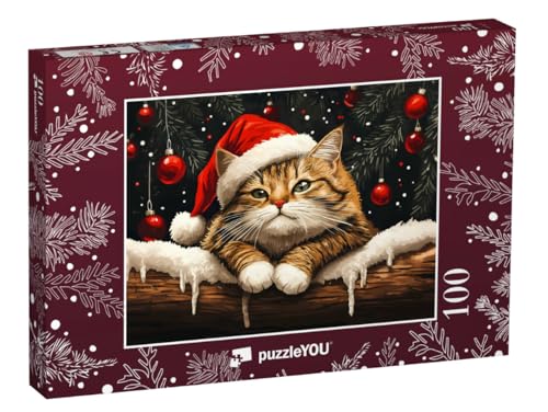 puzzleYOU: Puzzle 100 Teile „Santa Paws is Coming to Town“ puzzleYOU: Puzzle 100 Teile „Santa Paws is Coming to Town“ von puzzleYOU