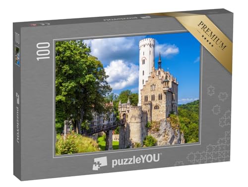 puzzleYOU: Puzzle 100 Teile „Schloss Lichtenstein im Sommer, Schwäbische ALB“ puzzleYOU: Puzzle 100 Teile „Schloss Lichtenstein im Sommer, Schwäbische ALB“ von puzzleYOU