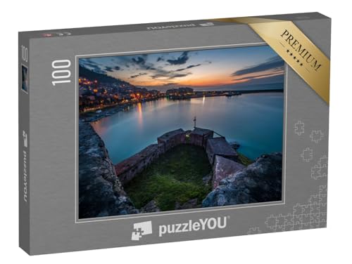 puzzleYOU: Puzzle 100 Teile „Sonnenuntergang am Meer in der Türkei“ – aus der Puzzle-Kollektion Türkei von puzzleYOU