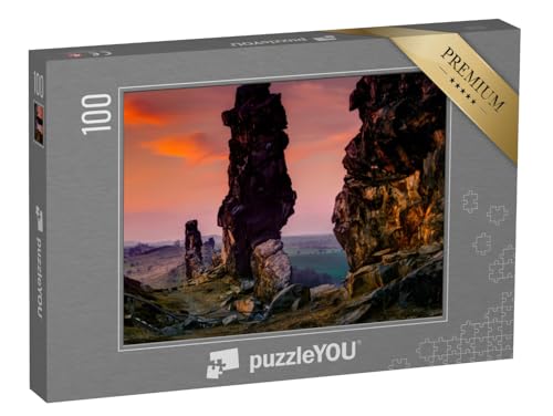 puzzleYOU: Puzzle 100 Teile „Teufelsmauer, Harz, Deutschland“ von puzzleYOU