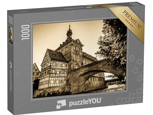 puzzleYOU: Puzzle 1000 Teile „Altes Rathaus von Bamberg, Deutschland“ – aus der Puzzle-Kollektion Burgen, Bamberg von puzzleYOU