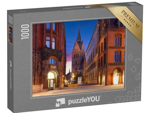 puzzleYOU: Puzzle 1000 Teile „Altstadt von Hannover, Deutschland“ – aus der Puzzle-Kollektion Hannover von puzzleYOU