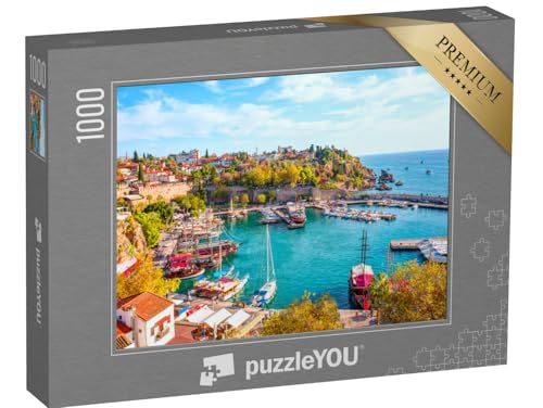 puzzleYOU: Puzzle 1000 Teile „Altstadt von Kaleici in Antalya, Türkei“ – aus der Puzzle-Kollektion Türkei von puzzleYOU