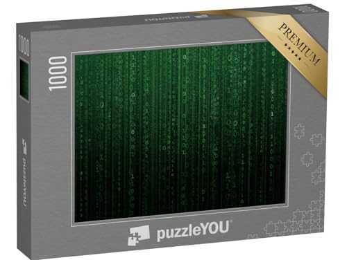 puzzleYOU: Puzzle 1000 Teile „Binärer Code in der virtuellen Realität“ – aus der Puzzle-Kollektion Fantasy von puzzleYOU