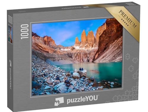 puzzleYOU: Puzzle 1000 Teile „Der Nationalpark Torres del Paine: Wahrzeichen von Patagonien, Chile“ – aus der Puzzle-Kollektion Amerika, Südamerika von puzzleYOU