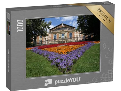 puzzleYOU: Puzzle 1000 Teile „Festspielhaus Bayreuth in Bayern“ – aus der Puzzle-Kollektion Burgen von puzzleYOU