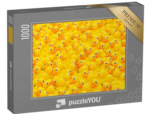 puzzleYOU: Puzzle 1000 Teile „Gelbe Spielzeug-Enten“ – aus der Puzzle-Kollektion Impossible Puzzle von puzzleYOU