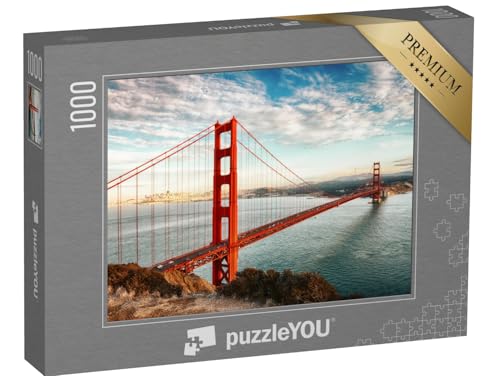 puzzleYOU: Puzzle 1000 Teile „Golden Gate Bridge, San Francisco, USA“ – aus der Puzzle-Kollektion USA, Brücken, Brücken & Brunnen, Golden Gate Bridge puzzleYOU: Puzzle 1000 Teile „Golden Gate Bridge, San Francisco, USA“ – aus der Puzzle-Kollektion USA, Brücken, Brücken & Brunnen, Golden Gate Bridge von puzzleYOU
