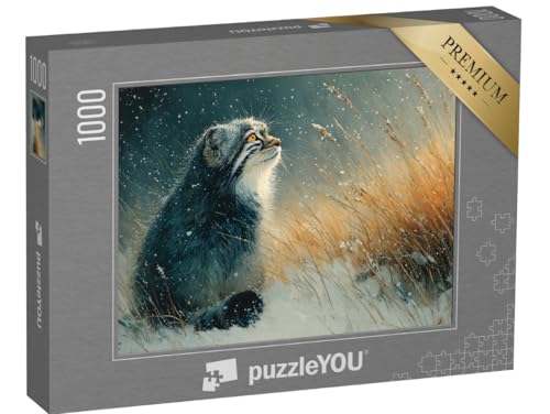 puzzleYOU: Puzzle 1000 Teile „Katze genießt die winterlichen Abendstunden“ – aus der Puzzle-Kollektion Katzen-Puzzles puzzleYOU: Puzzle 1000 Teile „Katze genießt die winterlichen Abendstunden“ – aus der Puzzle-Kollektion Katzen-Puzzles von puzzleYOU