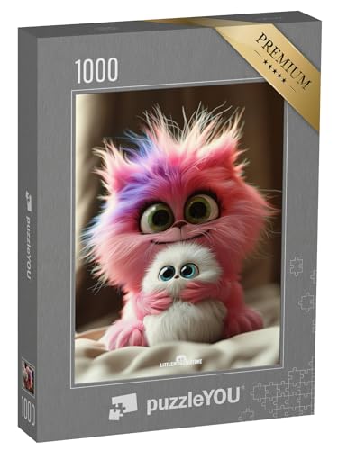 puzzleYOU: Puzzle 1000 Teile „LITTLEMONSTERTIME: Grace“ von puzzleYOU