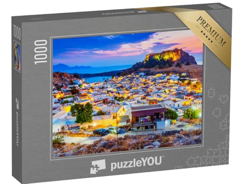 puzzleYOU: Puzzle 1000 Teile „Lindos: kleines weiß getünchtes Dorf und die Akropolis, Griechenland“ – aus der Puzzle-Kollektion Rhodos, Mittelmeer puzzleYOU: Puzzle 1000 Teile „Lindos: kleines weiß getünchtes Dorf und die Akropolis, Griechenland“ – aus der Puzzle-Kollektion Rhodos, Mittelmeer von puzzleYOU