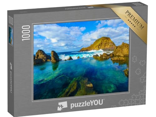 puzzleYOU: Puzzle 1000 Teile „Natürliche vulkanische Lagunenbecken in Porto Moniz, Madeira, Portugal“ – aus der Puzzle-Kollektion Portugal, Strand & Meer puzzleYOU: Puzzle 1000 Teile „Natürliche vulkanische Lagunenbecken in Porto Moniz, Madeira, Portugal“ – aus der Puzzle-Kollektion Portugal, Strand & Meer von puzzleYOU