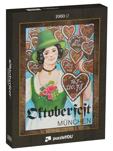 puzzleYOU: Puzzle 1000 Teile „Oktoberfest™ 1978 JAHRESMOTIV“ von puzzleYOU