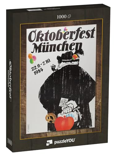 puzzleYOU: Puzzle 1000 Teile „Oktoberfest™ 1984 JAHRESMOTIV“ von puzzleYOU