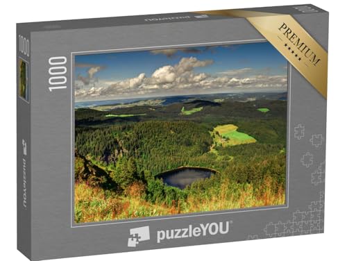 puzzleYOU: Puzzle 1000 Teile „Panoramablick über den Schwarzwald, Deutschland“ – aus der Puzzle-Kollektion Schwarzwald von puzzleYOU