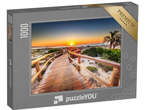 puzzleYOU: Puzzle 1000 Teile „Playa de Arenales del Sol, Alicante, Spanien“ – aus der Puzzle-Kollektion Spanien von puzzleYOU