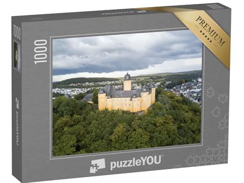 puzzleYOU: Puzzle 1000 Teile „Schloss von Montabaur, Rheinland-Pfalz, Deutschland“ von puzzleYOU