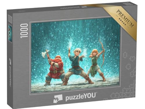 puzzleYOU: Puzzle 1000 Teile „Wasserfest der kleinen Helden“ – aus der Puzzle-Kollektion Anime puzzleYOU: Puzzle 1000 Teile „Wasserfest der kleinen Helden“ – aus der Puzzle-Kollektion Anime von puzzleYOU