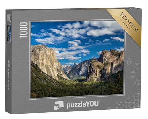 puzzleYOU: Puzzle 1000 Teile „Wilder Yosemite Nationalpark, USA“ – aus der Puzzle-Kollektion USA, Yosemite, Kalifornien von puzzleYOU