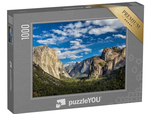 puzzleYOU: Puzzle 1000 Teile „Wilder Yosemite Nationalpark, USA“ – aus der Puzzle-Kollektion USA, Yosemite, Kalifornien von puzzleYOU