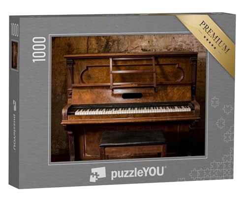 puzzleYOU: Puzzle 1000 Teile „Wunderschönes altes Klavier“ – aus der Puzzle-Kollektion Musik, Menschen von puzzleYOU