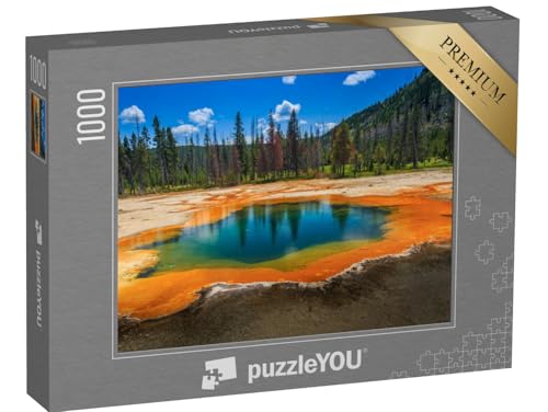 puzzleYOU: Puzzle 1000 Teile „Yellowstone National Park, USA“ – aus der Puzzle-Kollektion Amerika von puzzleYOU