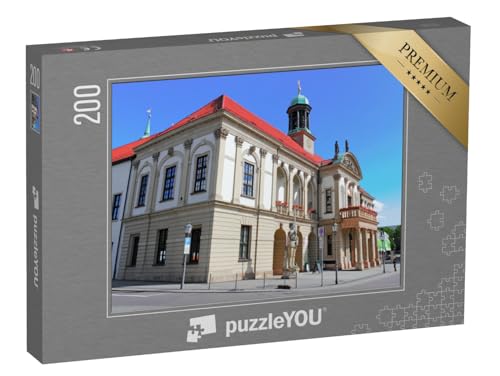 puzzleYOU: Puzzle 200 Teile „Altes Rathaus von Magdeburg“ – aus der Puzzle-Kollektion Magdeburg von puzzleYOU