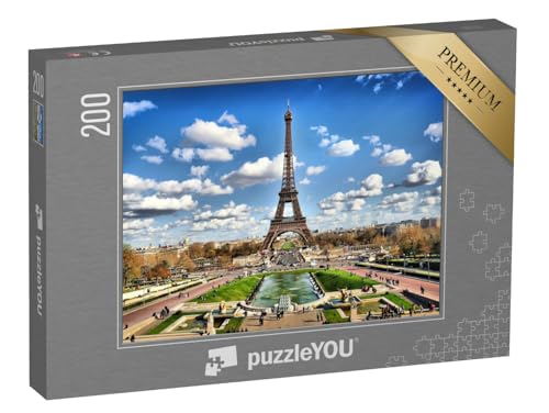 puzzleYOU: Puzzle 200 Teile „Der Eiffelturm“ – aus der Puzzle-Kollektion Frankreich von puzzleYOU