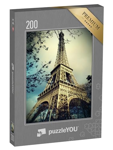 puzzleYOU: Puzzle 200 Teile „Eiffelturm in Paris, Frankreich“ – aus der Puzzle-Kollektion Eiffelturm von puzzleYOU