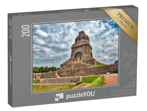 puzzleYOU: Puzzle 200 Teile „Völkerschlachtdenkmal, Leipzig, Deutschland.“ – aus der Puzzle-Kollektion Leipzig, Deutsche Städte von puzzleYOU