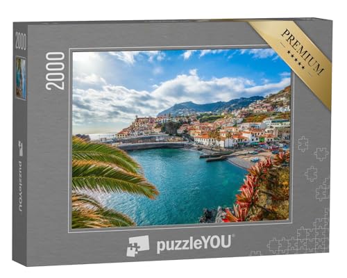 puzzleYOU: Puzzle 2000 Teile „Camara de Lobos, Madeira, Portugal“ – aus der Puzzle-Kollektion Madeira von puzzleYOU