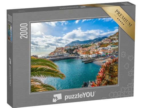 puzzleYOU: Puzzle 2000 Teile „Camara de Lobos, Madeira, Portugal“ – aus der Puzzle-Kollektion Madeira von puzzleYOU