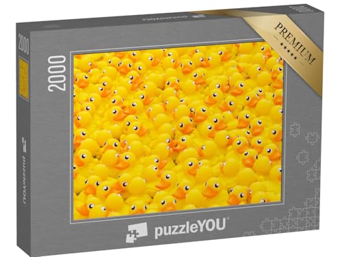 puzzleYOU: Puzzle 2000 Teile „Gelbe Spielzeug-Enten“ – aus der Puzzle-Kollektion Impossible Puzzle von puzzleYOU