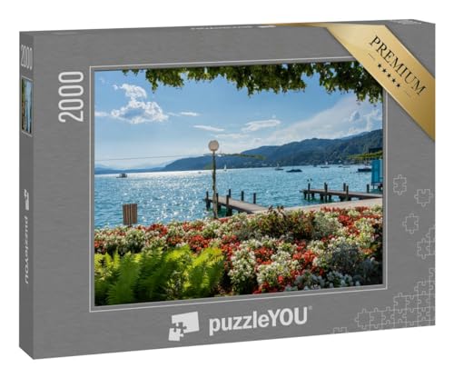 puzzleYOU: Puzzle 2000 Teile „Wörthersee in Kärnten, Österreich“ von puzzleYOU