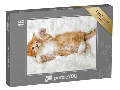 puzzleYOU: Puzzle 48 Teile „Kleines süßes Katzenbaby“ – aus der Puzzle-Kollektion Katzen-Puzzles puzzleYOU: Puzzle 48 Teile „Kleines süßes Katzenbaby“ – aus der Puzzle-Kollektion Katzen-Puzzles von puzzleYOU