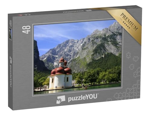 puzzleYOU: Puzzle 48 Teile „Königssee“ – aus der Puzzle-Kollektion Königssee von puzzleYOU