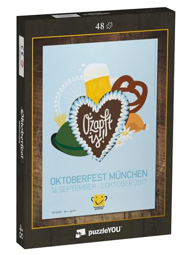 puzzleYOU: Puzzle 48 Teile „Oktoberfest™ 2017 JAHRESMOTIV“ von puzzleYOU