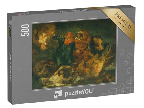 puzzleYOU: Puzzle 500 Teile „Edouard Manet - Kopie nach Delacroix' Rinde von Dante“ puzzleYOU: Puzzle 500 Teile „Edouard Manet - Kopie nach Delacroix' Rinde von Dante“ von puzzleYOU