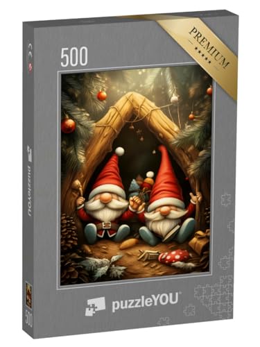 puzzleYOU: Puzzle 500 Teile „Geheimversteck der Weihnachtswichtel“ puzzleYOU: Puzzle 500 Teile „Geheimversteck der Weihnachtswichtel“ von puzzleYOU
