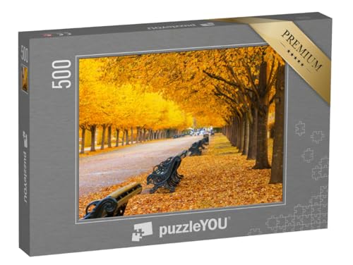 puzzleYOU: Puzzle 500 Teile „Goldener Herbst: Von Bäumen gesäumten Allee im Regent's Park, London“ – aus der Puzzle-Kollektion Parks, Blumen & Pflanzen puzzleYOU: Puzzle 500 Teile „Goldener Herbst: Von Bäumen gesäumten Allee im Regent's Park, London“ – aus der Puzzle-Kollektion Parks, Blumen & Pflanzen von puzzleYOU