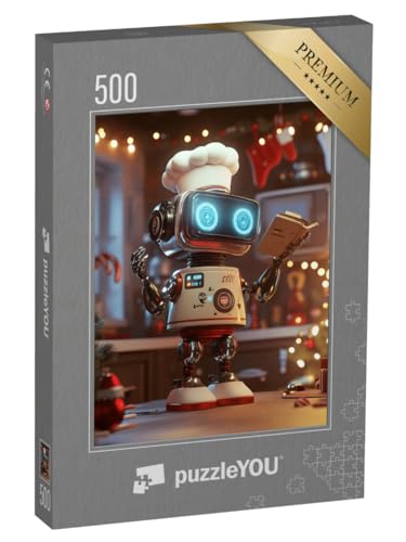 puzzleYOU: Puzzle 500 Teile „In der Weihnachtsroboterei“ puzzleYOU: Puzzle 500 Teile „In der Weihnachtsroboterei“ von puzzleYOU